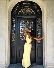 Load image into Gallery viewer, Bec & Bridge - Agathe Diamond Butter Yellow Dress