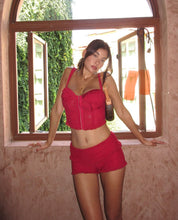 Load image into Gallery viewer, Tigermist - Ginny Short Set in Cherry