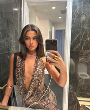 Load image into Gallery viewer, Peppermayo - Elysia Maxi Dress in Leopard