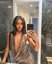 Load image into Gallery viewer, Peppermayo - Elysia Maxi Dress in Leopard