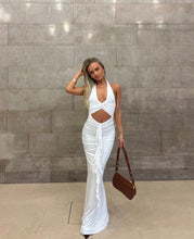 Load image into Gallery viewer, Peppermayo - Allanna Frill Maxi Dress in White