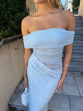 Load image into Gallery viewer, Zaliya Boutique - Sierra Maxi Dress in Baby Blue