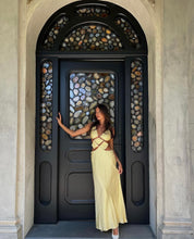 Load image into Gallery viewer, Bec & Bridge - Agathe Diamond Butter Yellow Dress