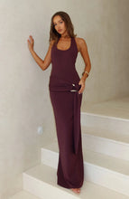 Load image into Gallery viewer, White Fox - This Voice Maxi Dress in Plum