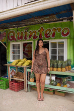 Load image into Gallery viewer, Loleia - La Leopardo mini dress