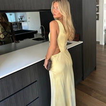 Load image into Gallery viewer, Bec & Bridge - Agathe Diamond Butter Yellow Dress