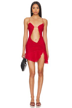 Load image into Gallery viewer, Jaded London - Mini Fatale Dress in Scarlett Red