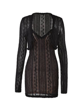 Load image into Gallery viewer, Tigermist - Sopha Two Piece Mini Dress in Black