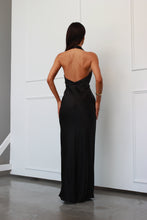 Load image into Gallery viewer, Little JC Boutique - Andie Dress in Black Satin