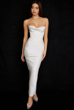 Load image into Gallery viewer, House of CB - Charmaine Corset Maxi Dress in Ivory