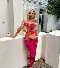 Load image into Gallery viewer, Murci - Sour Print Lace Up Mesh Set