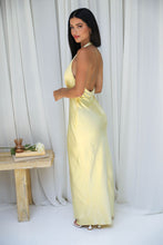 Load image into Gallery viewer, Little JC Boutique - Andie Dress in Yellow Satin