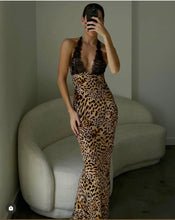Load image into Gallery viewer, Rat & Boa - Akima Leopard Slip Dress