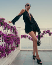 Load image into Gallery viewer, I AM GIA - Rosanna Mini Dress in Black