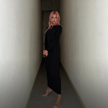 Load image into Gallery viewer, SKIMS - FITS EVERYBODY CREW NECK LONG SLEEVE DRESS