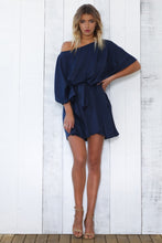 Load image into Gallery viewer, Sundays The Label - Sateen Dress in Navy