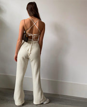 Load image into Gallery viewer, MR WINSTON - Ribbed pant and corset top