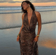 Load image into Gallery viewer, Peppermayo - Elysia Maxi Dress in Leopard
