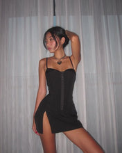 Load image into Gallery viewer, I AM GIA - Friella Dress in Black
