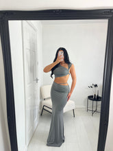 Load image into Gallery viewer, Ego - Twist Detail Co-Ord in Grey
