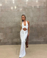 Load image into Gallery viewer, Peppermayo - Allanna Frill Maxi Dress in White
