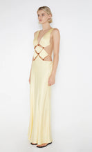 Load image into Gallery viewer, Bec &amp; Bridge - Agathe Diamond Butter Yellow Dress
