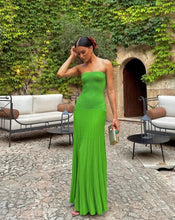 Load image into Gallery viewer, COS - Knitted Bandeau Maxi in Green
