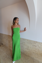 Load image into Gallery viewer, COS - Knitted Bandeau Maxi in Green
