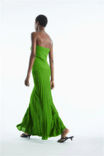 Load image into Gallery viewer, COS - Knitted Bandeau Maxi in Green
