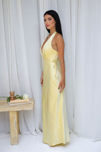 Load image into Gallery viewer, Little JC Boutique - Andie Dress in Yellow Satin
