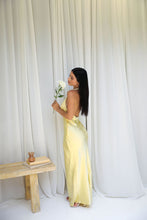 Load image into Gallery viewer, Little JC Boutique - Andie Dress in Yellow Satin
