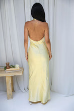 Load image into Gallery viewer, Little JC Boutique - Andie Dress in Yellow Satin
