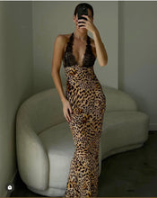 Load image into Gallery viewer, Rat &amp; Boa - Akima Leopard Slip Dress
