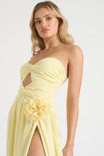 Load image into Gallery viewer, Runaway - Rosette Gown in Butter
