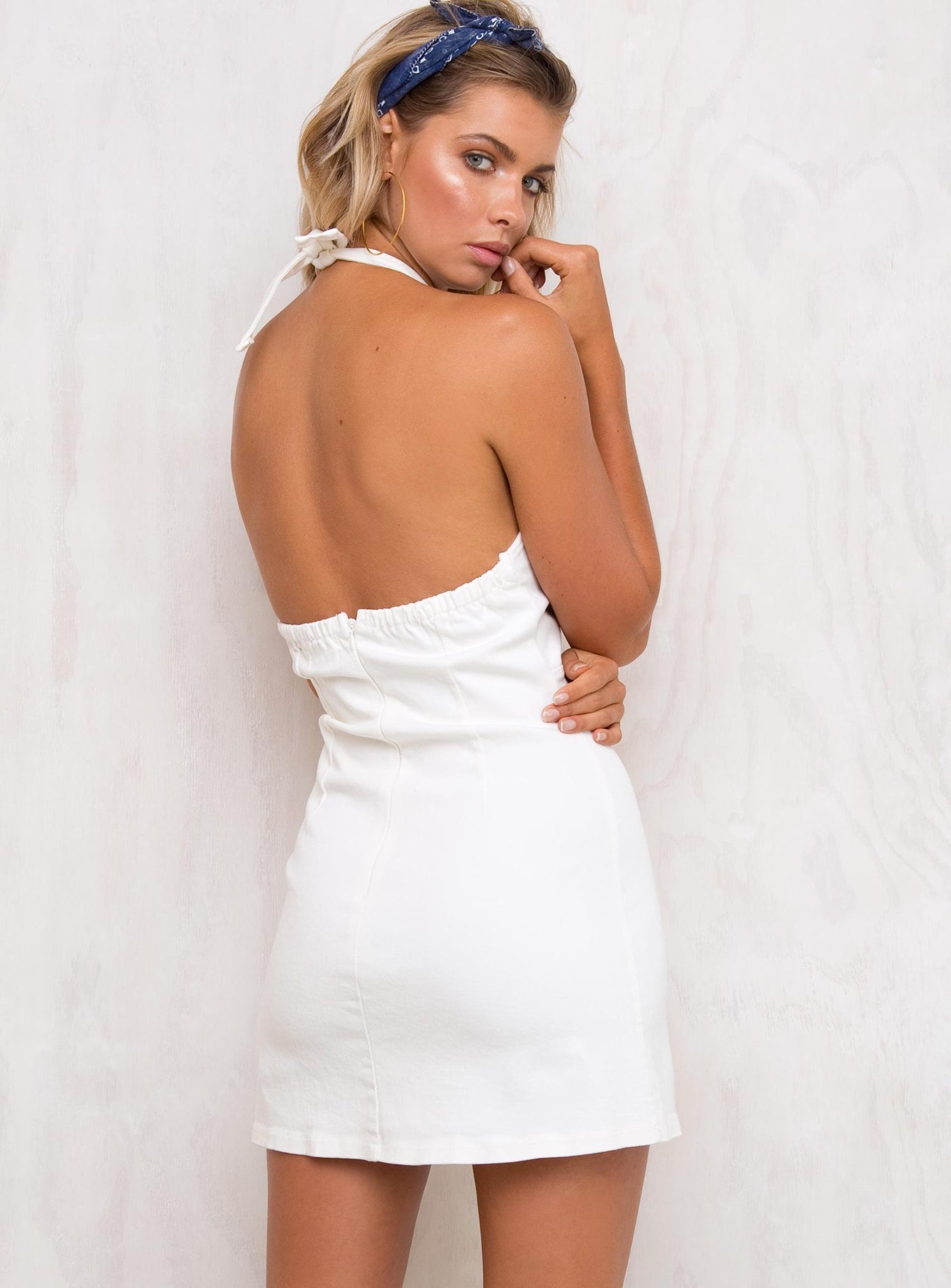 Romeo Mini Dress White