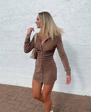 Load image into Gallery viewer, With Jean - Andy Dress in Latte
