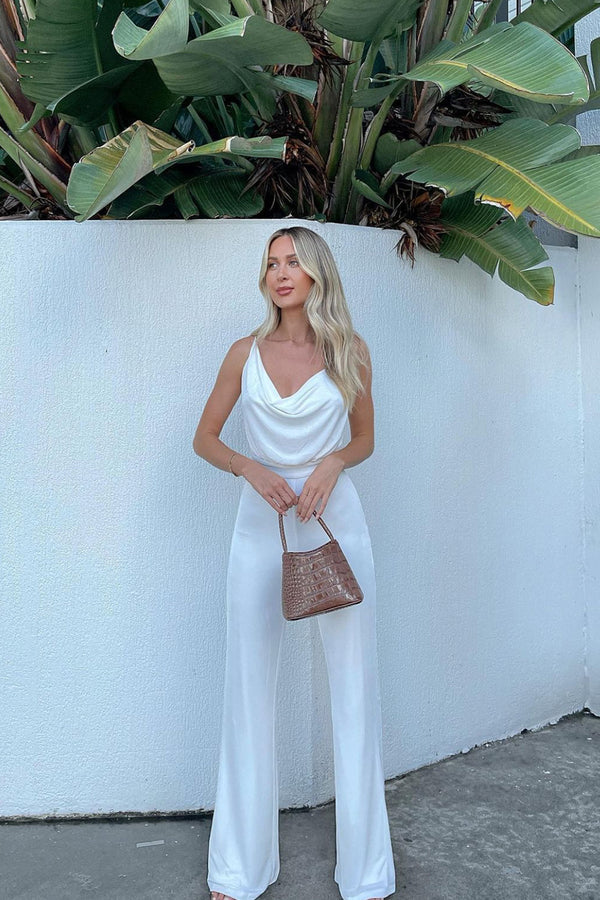 Misha Collection - Moyra Jumpsuit in Ivory