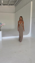 Load and play video in Gallery viewer, Babyboo - Arabella Maxi Dress in Beige
