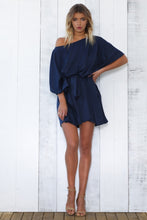 Load image into Gallery viewer, Sundays The Label - Sateen Dress in Navy
