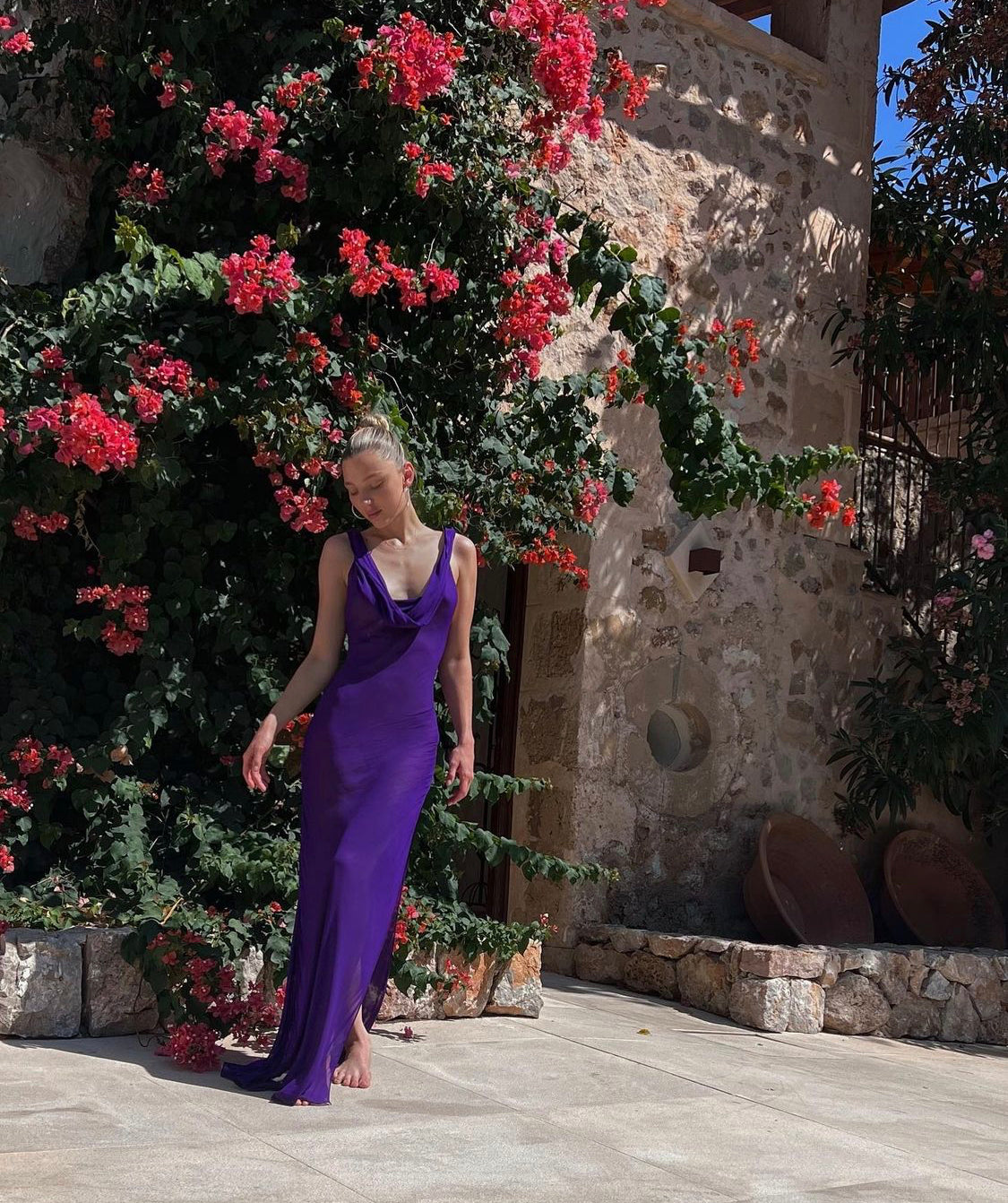 rat and boa purple dress Rat & Boa