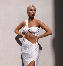 Load image into Gallery viewer, Miss Pap - Twist Wrap Two Piece in Khaki
