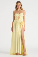 Load image into Gallery viewer, Runaway - Rosette Gown in Butter
